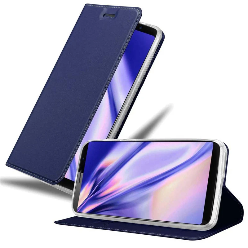 Cadorabo Hülle kompatibel mit Cubot POWER Schutzhülle mit Magnetverschluss, Standfunktion und Kartenfach