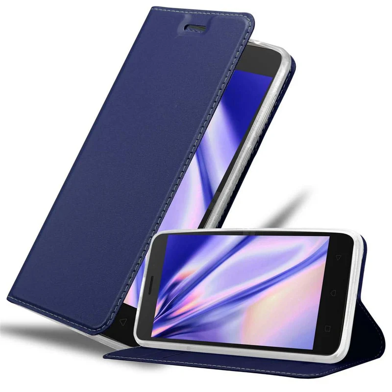 Cadorabo Hülle kompatibel mit Lenovo K6 / K6 POWER Schutzhülle mit Magnetverschluss, Standfunktion und Kartenfach