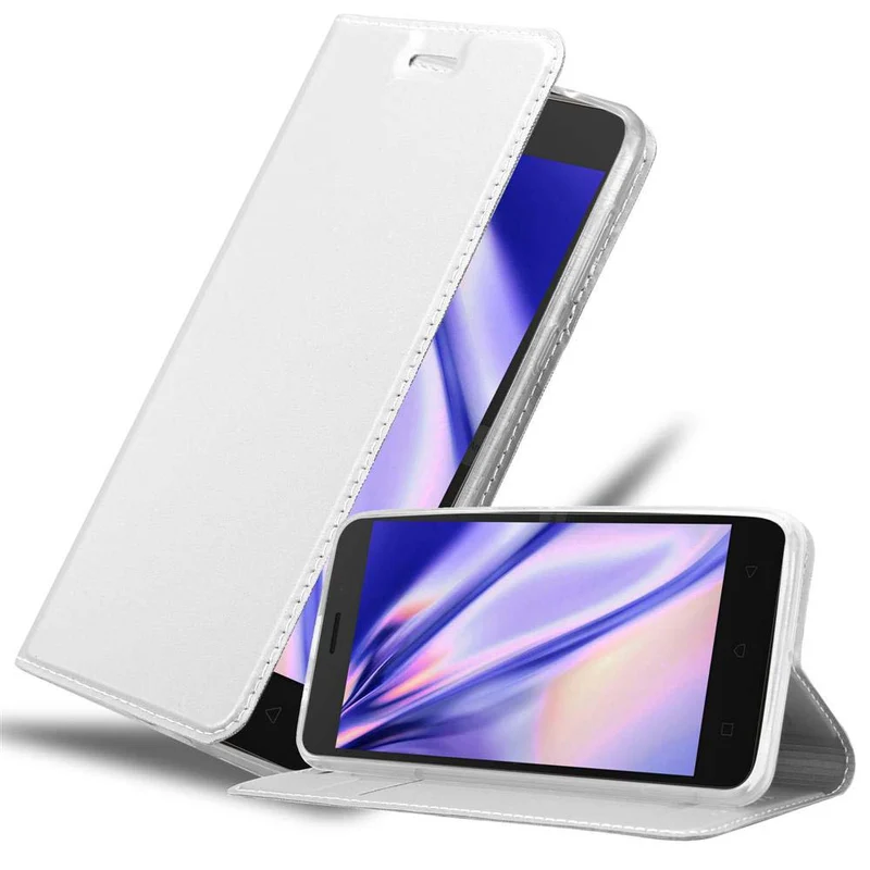 Cadorabo Hülle kompatibel mit Lenovo K6 / K6 POWER Schutzhülle mit Magnetverschluss, Standfunktion und Kartenfach