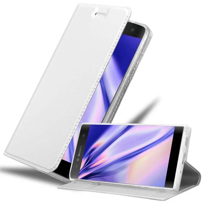 Cadorabo Hülle kompatibel mit Sony Xperia XA2 Schutzhülle mit Magnetverschluss, Standfunktion und Kartenfach