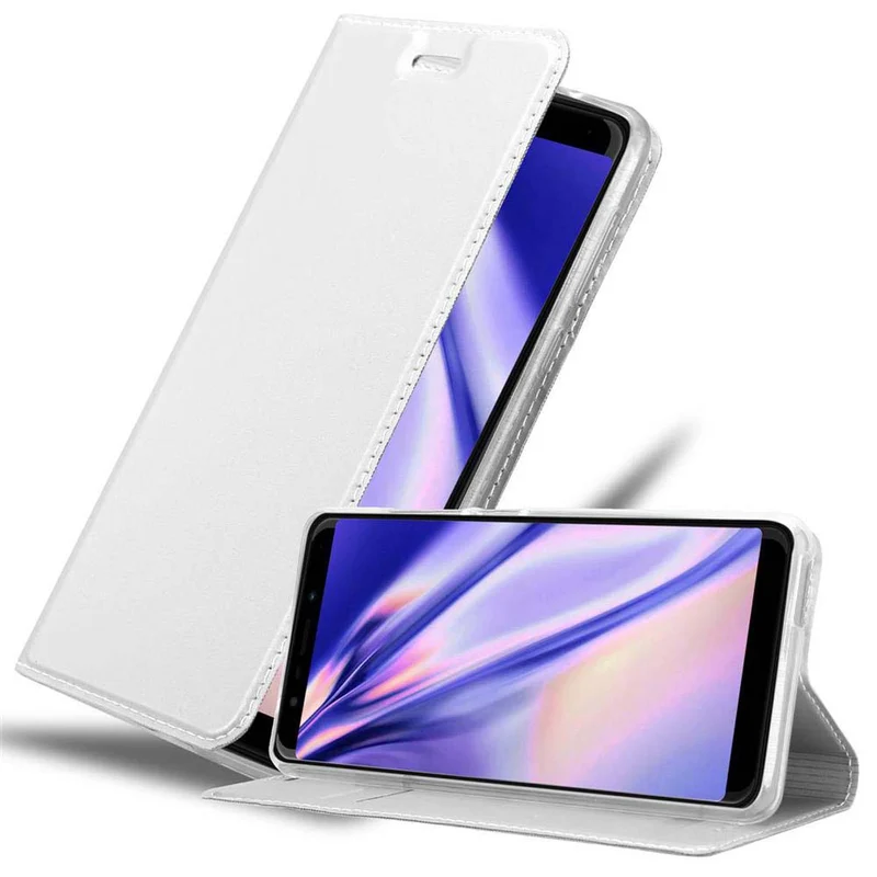 Cadorabo Hülle kompatibel mit WIKO VIEW GO Schutzhülle mit Magnetverschluss, Standfunktion und Kartenfach
