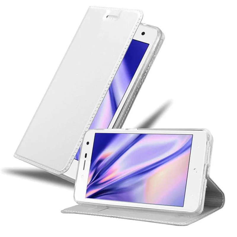 Cadorabo Hülle kompatibel mit ZTE Blade L7 Schutzhülle mit Magnetverschluss, Standfunktion und Kartenfach
