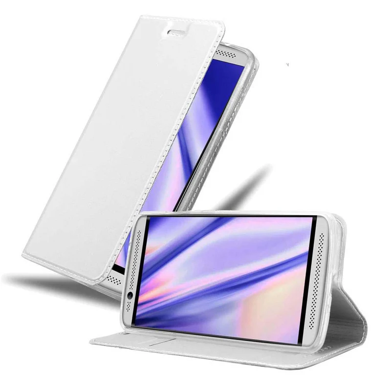 Cadorabo Hülle kompatibel mit ZTE Axon 7 MINI Schutzhülle mit Magnetverschluss, Standfunktion und Kartenfach