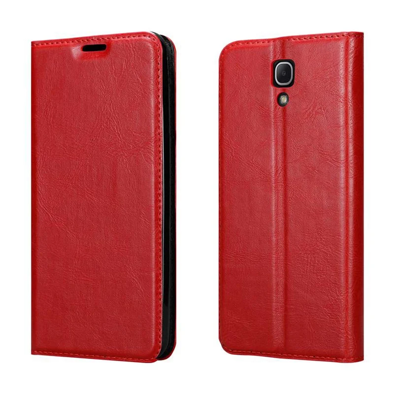 Cadorabo Hülle kompatibel mit Samsung Galaxy MEGA 6.3 Schutzhülle mit Magnetverschluss, Standfunktion und Kartenfach