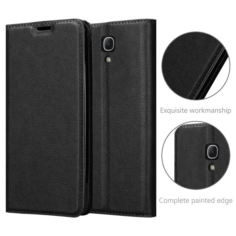 Cadorabo Hülle kompatibel mit Samsung Galaxy MEGA 6.3 Schutzhülle mit Magnetverschluss, Standfunktion und Kartenfach