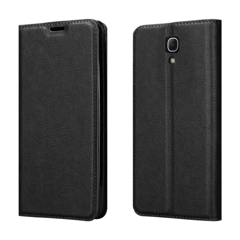 Cadorabo Hülle kompatibel mit Samsung Galaxy MEGA 6.3 Schutzhülle mit Magnetverschluss, Standfunktion und Kartenfach