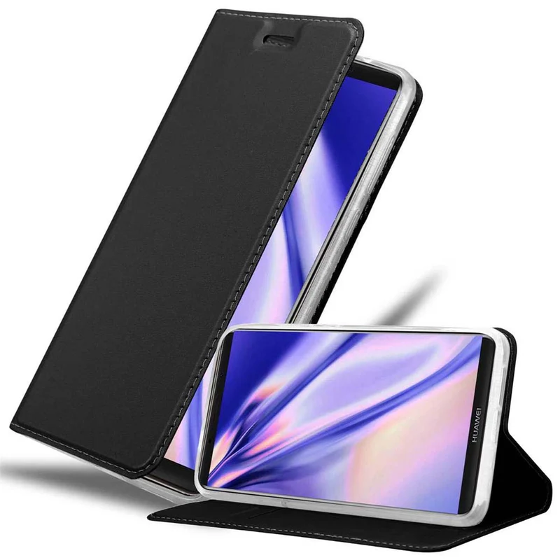 Cadorabo Hülle kompatibel mit Huawei MATE 10 PRO Schutzhülle mit Magnetverschluss, Standfunktion und Kartenfach