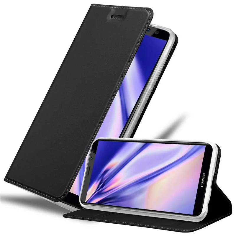 Cadorabo Hülle kompatibel mit Huawei MATE 10 LITE Schutzhülle mit Magnetverschluss, Standfunktion und Kartenfach
