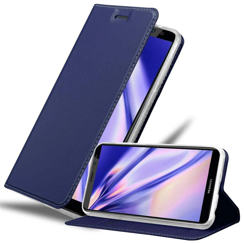 Cadorabo Hülle kompatibel mit Huawei MATE 10 LITE Schutzhülle mit Magnetverschluss, Standfunktion und Kartenfach