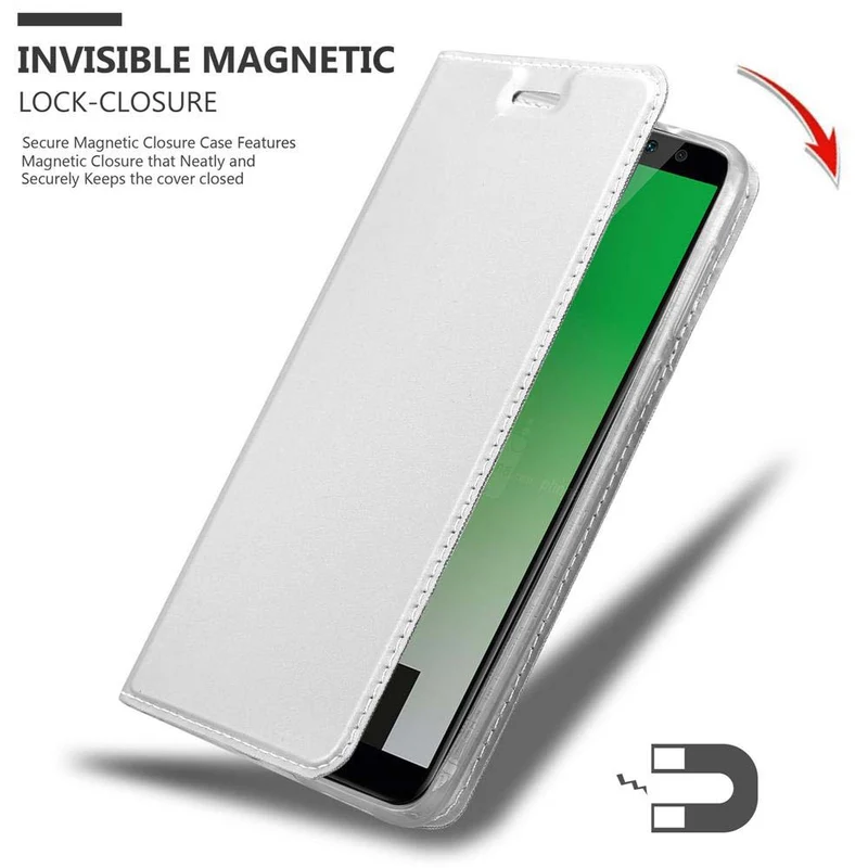 Cadorabo Hülle kompatibel mit Huawei MATE 10 LITE Schutzhülle mit Magnetverschluss, Standfunktion und Kartenfach