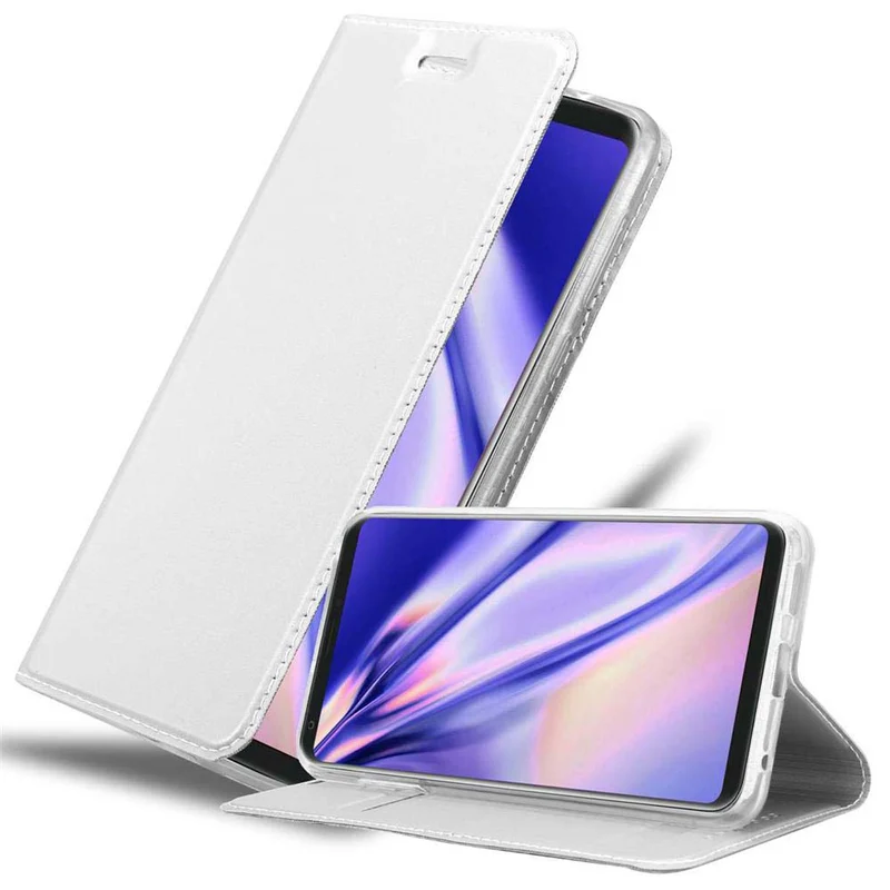 Cadorabo Hülle kompatibel mit LG V30 / V30+ / V30S / V30S+ Schutzhülle mit Magnetverschluss, Standfunktion und Kartenfach