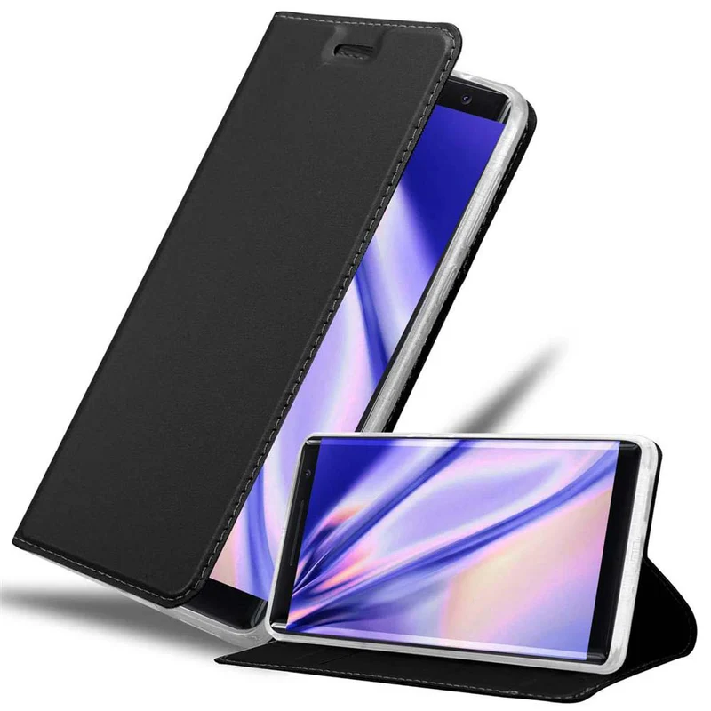 Cadorabo Hülle kompatibel mit Nokia 8 Sirocco Schutzhülle mit Magnetverschluss, Standfunktion und Kartenfach