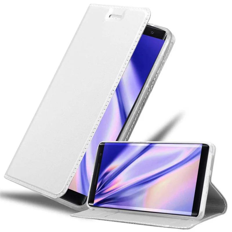 Cadorabo Hülle kompatibel mit Nokia 8 Sirocco Schutzhülle mit Magnetverschluss, Standfunktion und Kartenfach