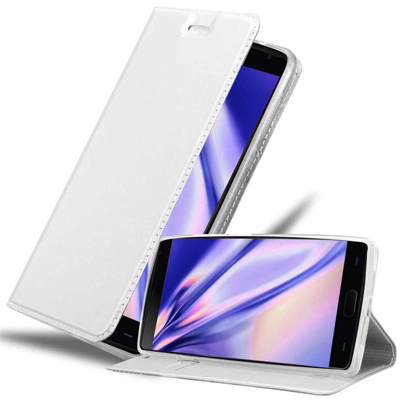 Cadorabo Hülle kompatibel mit OnePlus 2 Schutzhülle mit Magnetverschluss, Standfunktion und Kartenfach