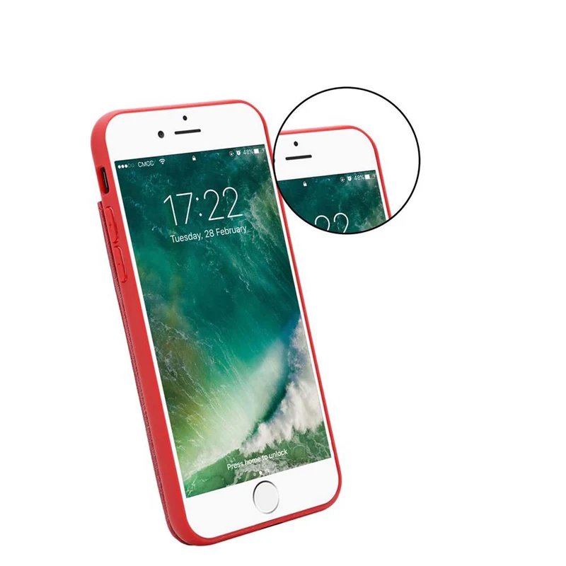 Cadorabo Hülle kompatibel mit Apple iPhone 7 PLUS / 7S PLUS / 8 PLUS Schutzhülle aus TPU Silikon und Kunstlederüberzug, mit Fach und herausziehbaren Karten-Steckplätzen