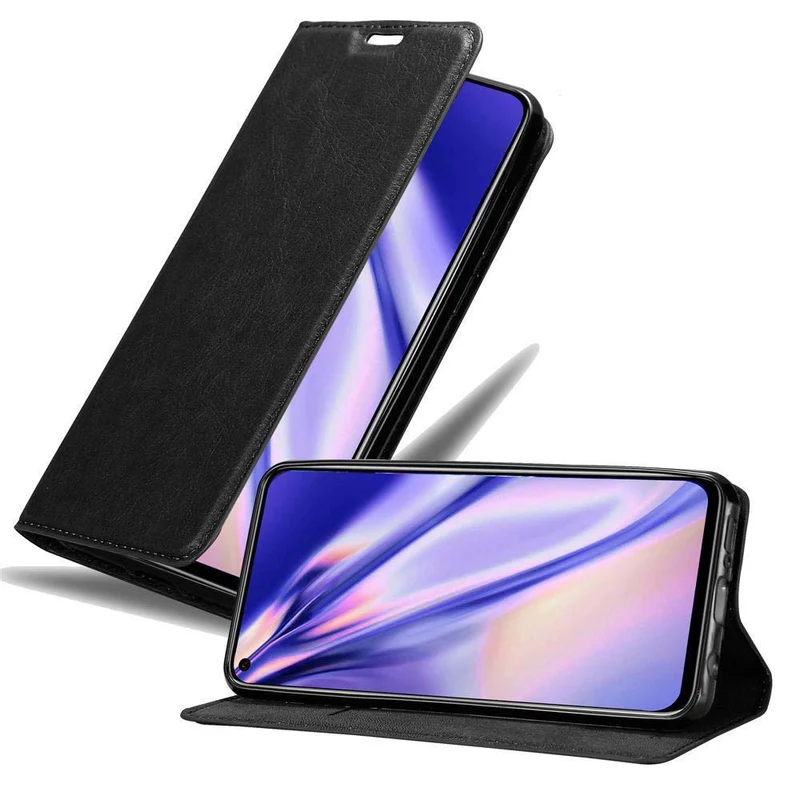 Cadorabo Hülle kompatibel mit Honor View 20 Schutzhülle mit Magnetverschluss, Standfunktion und Kartenfach