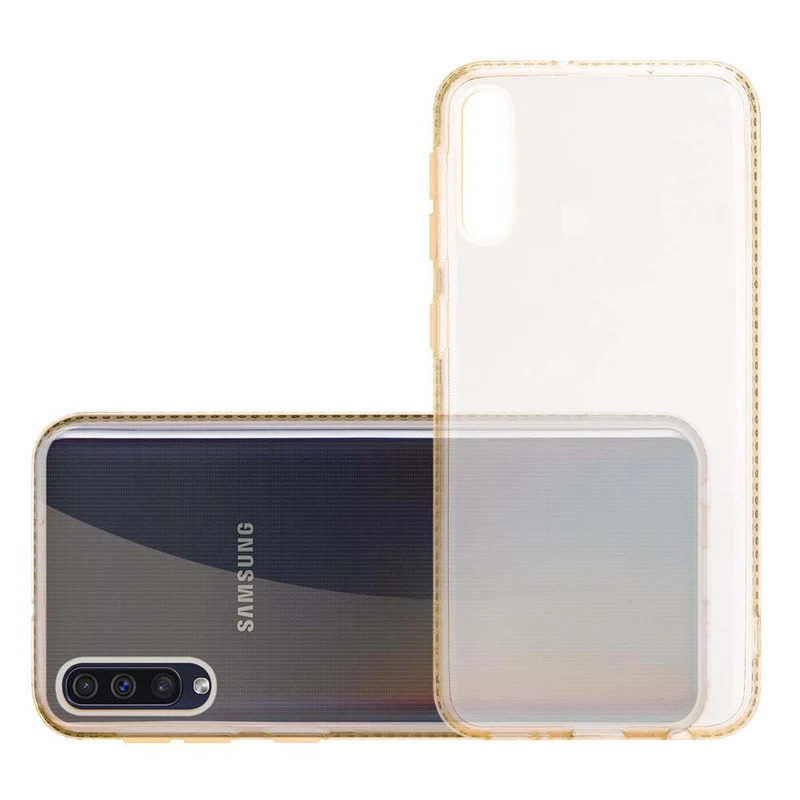 Cadorabo Hülle kompatibel mit Samsung Galaxy A50 4G / A50s / A30s Schutzhülle aus flexiblem TPU Silikon im Strass Design
