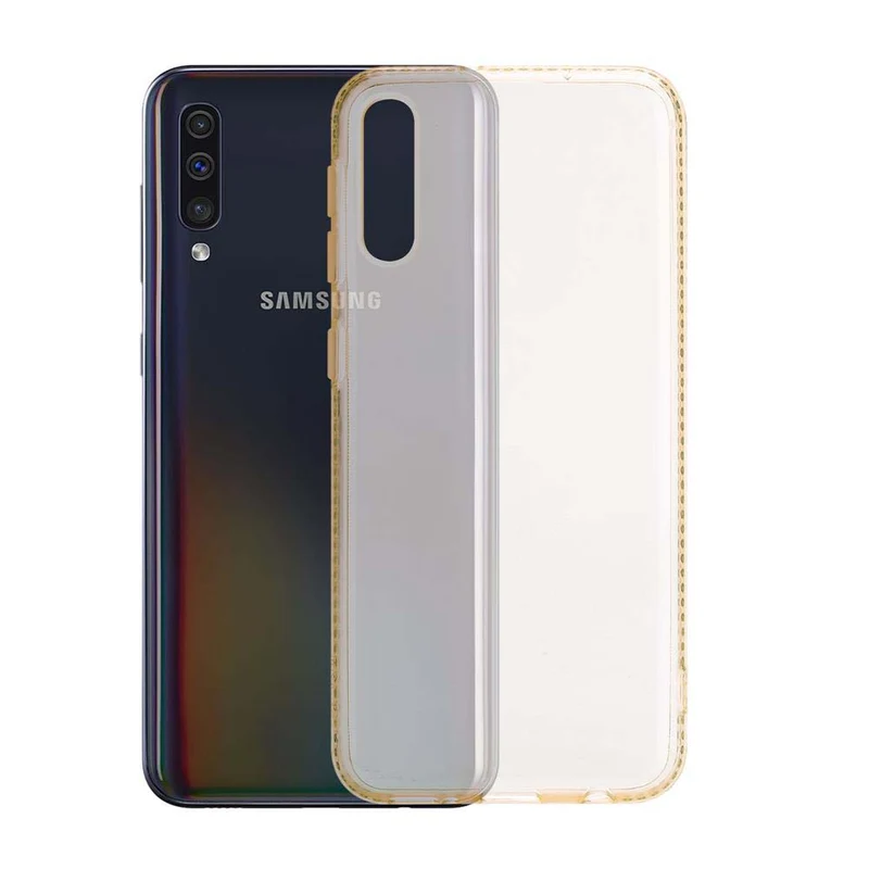 Cadorabo Hülle kompatibel mit Samsung Galaxy A50 4G / A50s / A30s Schutzhülle aus flexiblem TPU Silikon im Strass Design