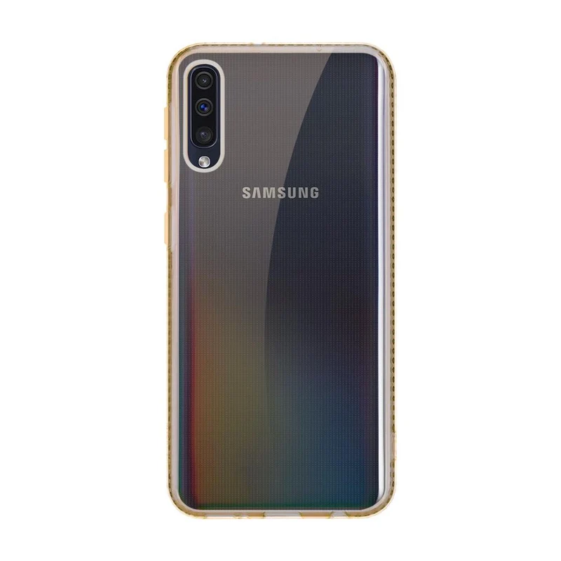 Cadorabo Hülle kompatibel mit Samsung Galaxy A50 4G / A50s / A30s Schutzhülle aus flexiblem TPU Silikon im Strass Design