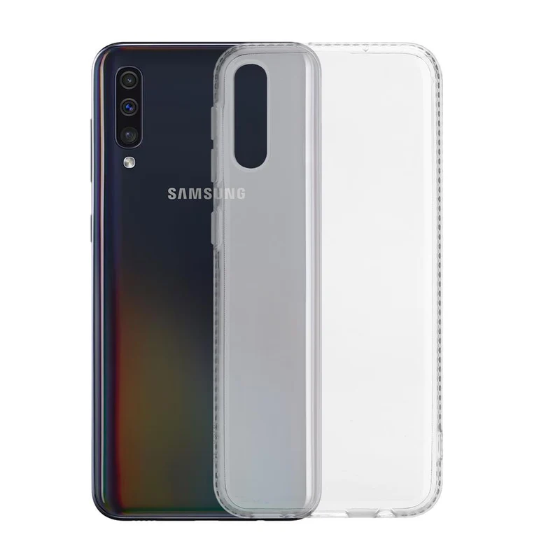 Cadorabo Hülle kompatibel mit Samsung Galaxy A50 4G / A50s / A30s Schutzhülle aus flexiblem TPU Silikon im Strass Design