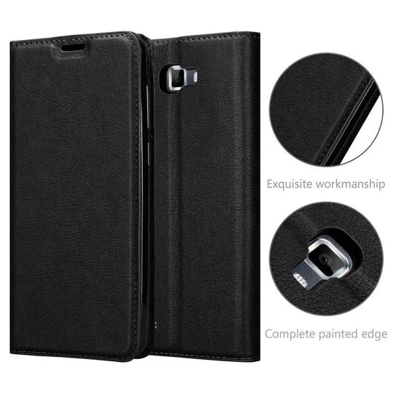 Cadorabo Hülle kompatibel mit Samsung Galaxy NOTE 1 Schutzhülle mit Magnetverschluss, Standfunktion und Kartenfach