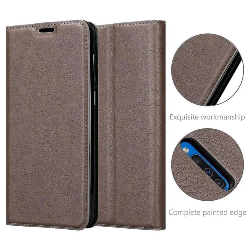Cadorabo Hülle kompatibel mit Samsung Galaxy A50 4G / A50s / A30s Schutzhülle mit Magnetverschluss, Standfunktion und Kartenfach