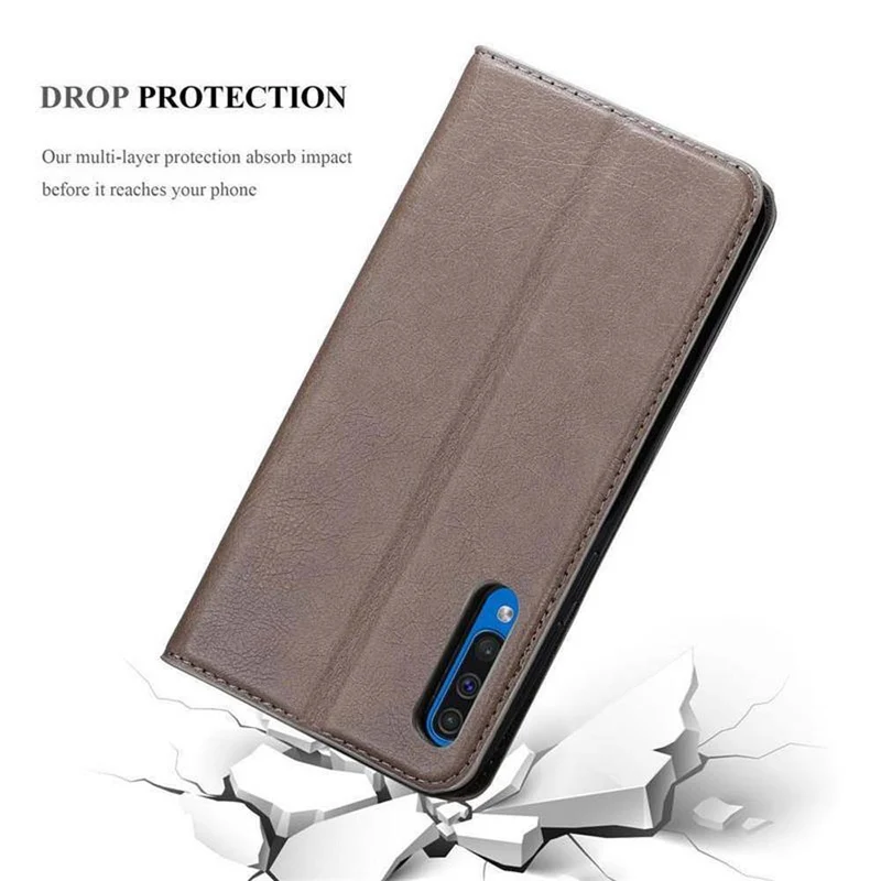 Cadorabo Hülle kompatibel mit Samsung Galaxy A50 4G / A50s / A30s Schutzhülle mit Magnetverschluss, Standfunktion und Kartenfach