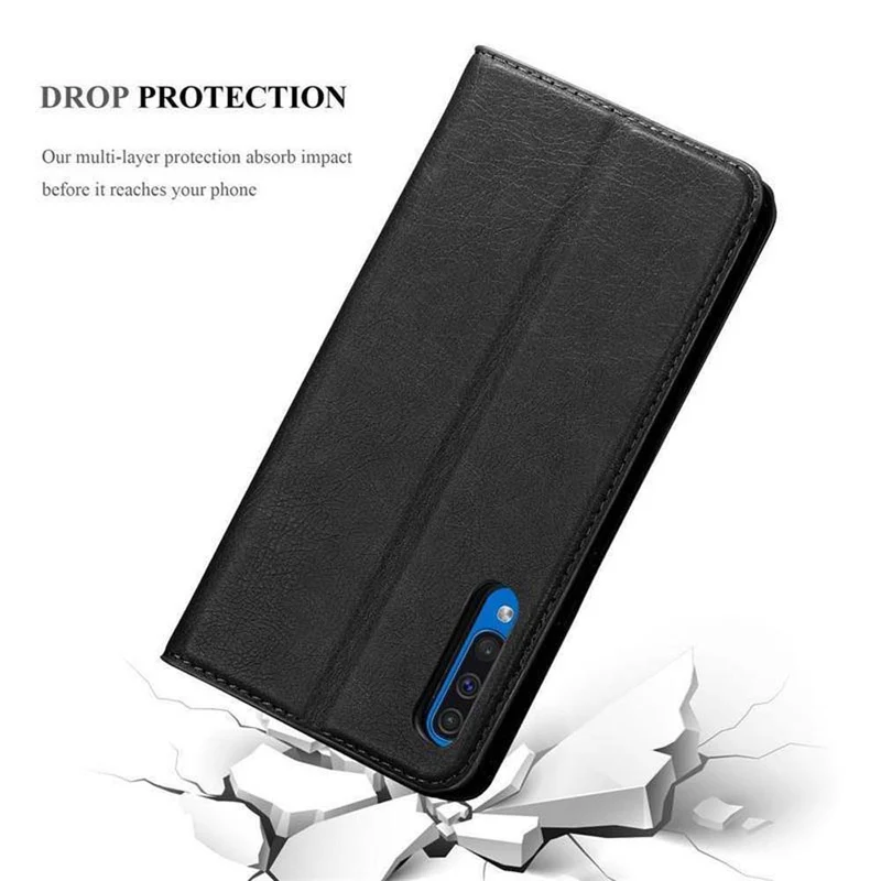 Cadorabo Hülle kompatibel mit Samsung Galaxy A50 4G / A50s / A30s Schutzhülle mit Magnetverschluss, Standfunktion und Kartenfach