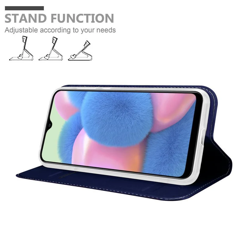 Cadorabo Hülle kompatibel mit Samsung Galaxy A50 4G / A50s / A30s Schutzhülle mit Magnetverschluss, Standfunktion und Kartenfach