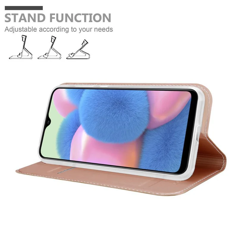 Cadorabo Hülle kompatibel mit Samsung Galaxy A50 4G / A50s / A30s Schutzhülle mit Magnetverschluss, Standfunktion und Kartenfach