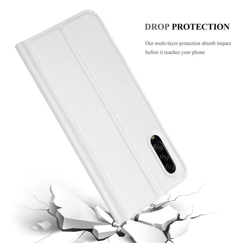 Cadorabo Hülle kompatibel mit Samsung Galaxy A50 4G / A50s / A30s Schutzhülle mit Magnetverschluss, Standfunktion und Kartenfach