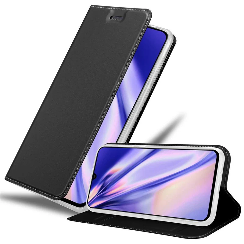 Cadorabo Hülle kompatibel mit Samsung Galaxy A90 5G Schutzhülle mit Magnetverschluss, Standfunktion und Kartenfach