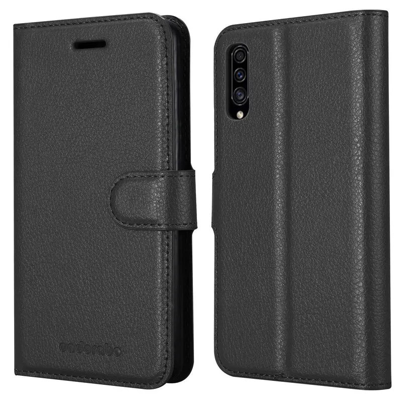 Cadorabo Hülle kompatibel mit Samsung Galaxy A50 4G / A50s / A30s Schutzhülle mit Magnetverschluss, Standfunktion und Kartenfach