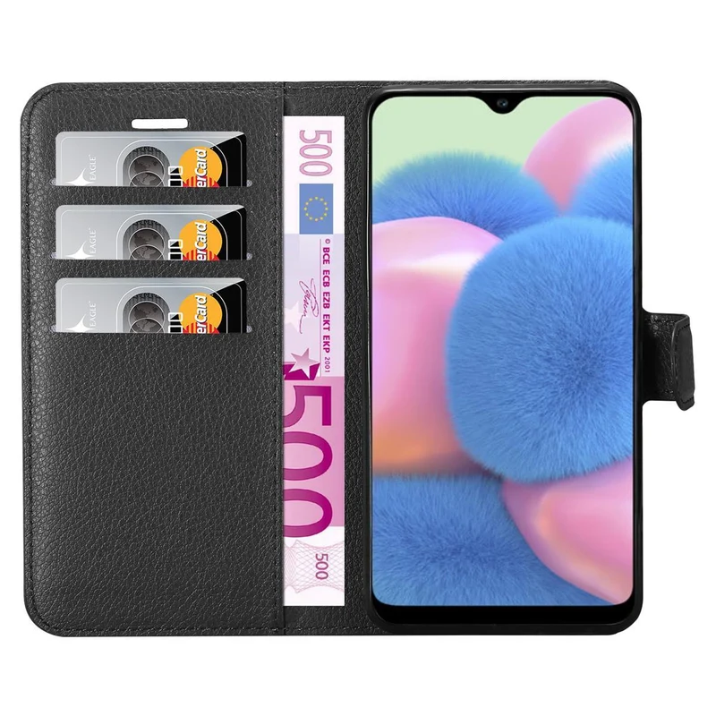 Cadorabo Hülle kompatibel mit Samsung Galaxy A50 4G / A50s / A30s Schutzhülle mit Magnetverschluss, Standfunktion und Kartenfach