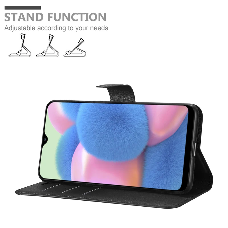 Cadorabo Hülle kompatibel mit Samsung Galaxy A50 4G / A50s / A30s Schutzhülle mit Magnetverschluss, Standfunktion und Kartenfach