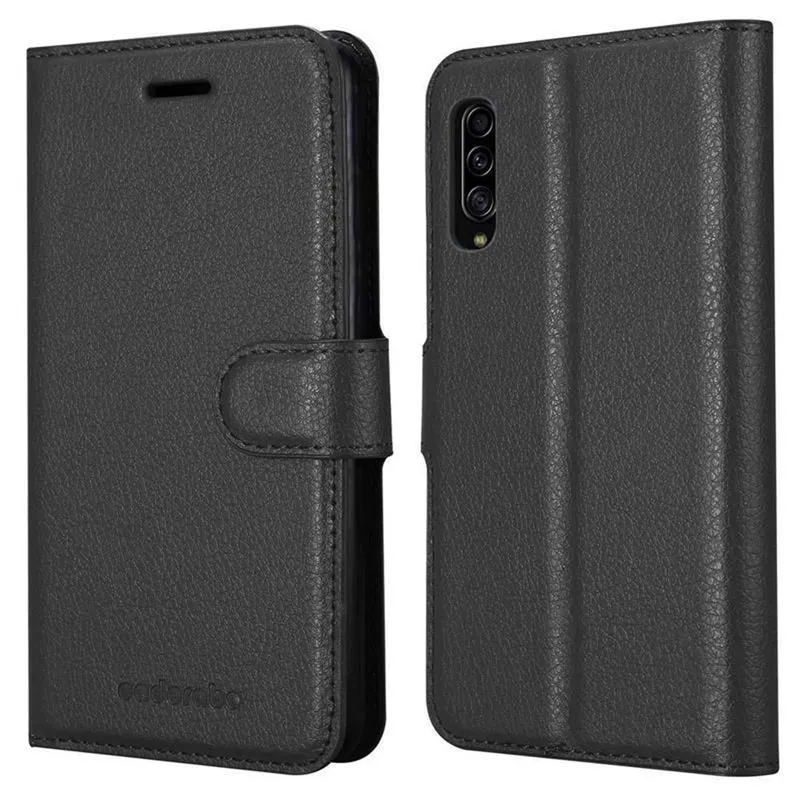 Cadorabo Hülle kompatibel mit Samsung Galaxy A90 5G Schutzhülle mit Magnetverschluss, Standfunktion und Kartenfach