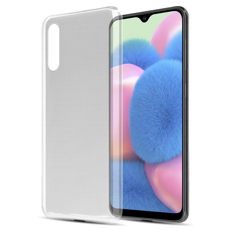 Cadorabo Hülle kompatibel mit Samsung Galaxy A50 4G / A50s / A30s Schutzhülle aus flexiblem TPU Silikon