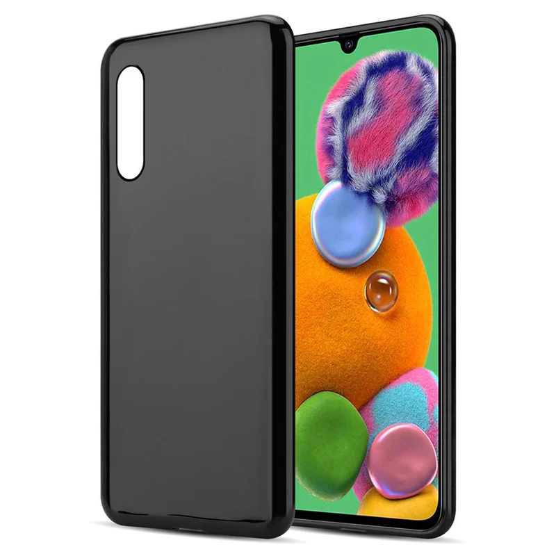 Cadorabo Hülle kompatibel mit Samsung Galaxy A90 5G Schutzhülle aus flexiblem TPU Silikon