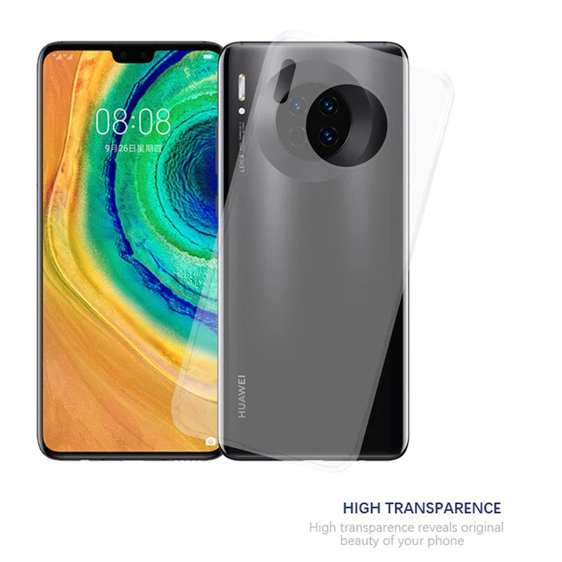 Cadorabo Hülle kompatibel mit Huawei MATE 30 Schutzhülle aus flexiblem TPU Silikon