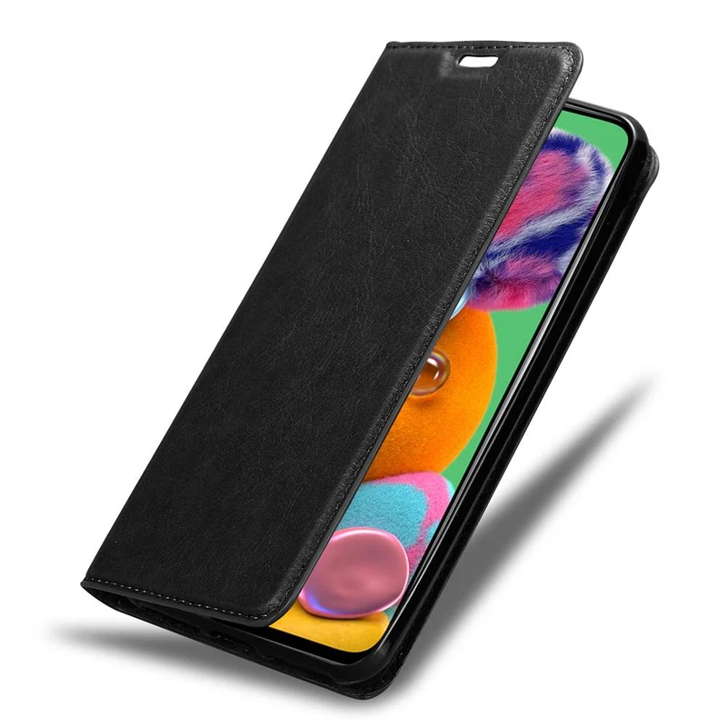 Cadorabo Hülle kompatibel mit Samsung Galaxy A90 5G Schutzhülle mit Magnetverschluss, Standfunktion und Kartenfach