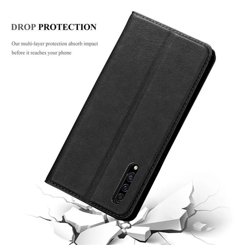 Cadorabo Hülle kompatibel mit Samsung Galaxy A90 5G Schutzhülle mit Magnetverschluss, Standfunktion und Kartenfach