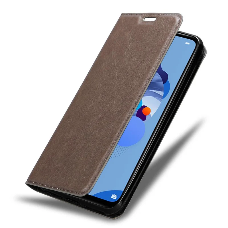 Cadorabo Hülle kompatibel mit Huawei MATE 30 LITE Schutzhülle mit Magnetverschluss, Standfunktion und Kartenfach