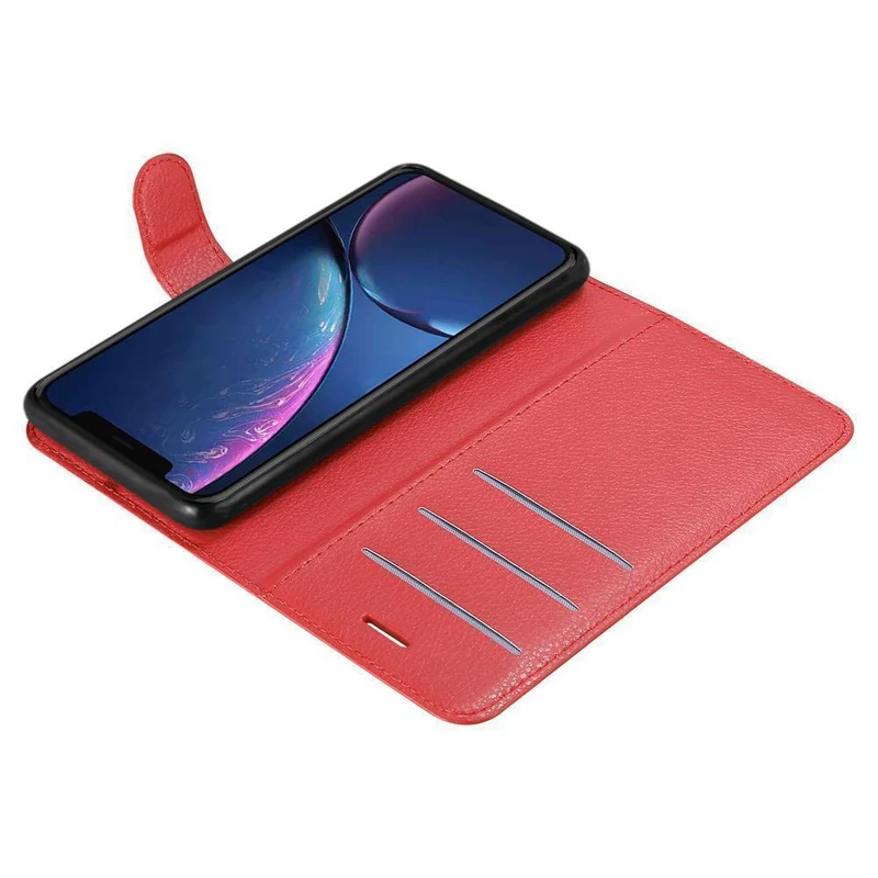 Cadorabo Hülle kompatibel mit Apple iPhone 11 PRO Schutzhülle mit Magnetverschluss, Standfunktion und Kartenfach