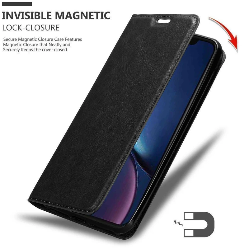 Cadorabo Hülle kompatibel mit Apple iPhone 11 PRO Schutzhülle mit Magnetverschluss, Standfunktion und Kartenfach