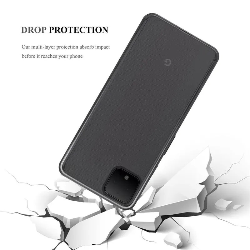Cadorabo Hülle kompatibel mit Google PIXEL 4 Schutzhülle aus flexiblem TPU Silikon