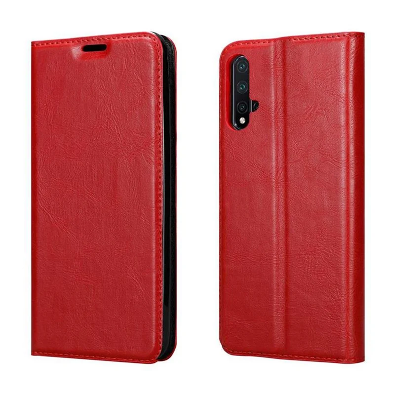 Cadorabo Hülle kompatibel mit Huawei NOVA 5 / 5 PRO Schutzhülle mit Magnetverschluss, Standfunktion und Kartenfach
