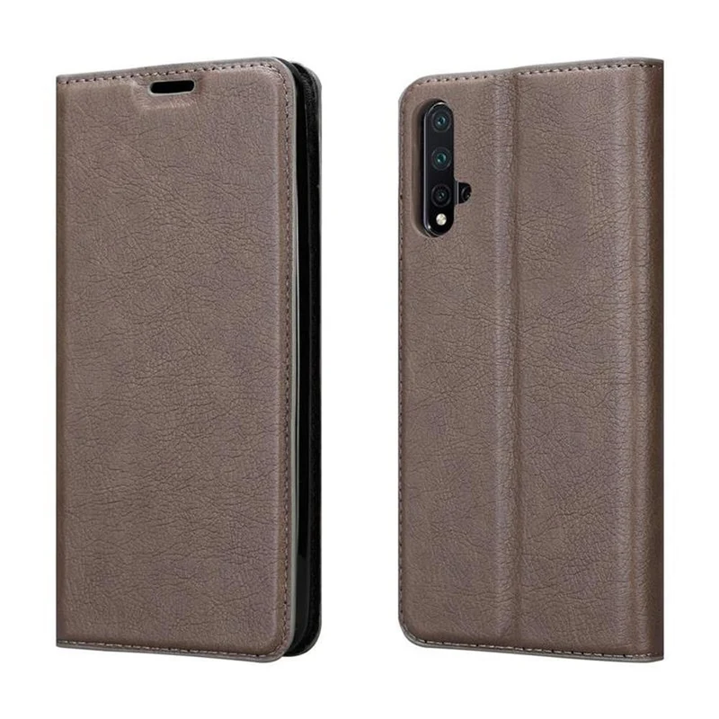 Cadorabo Hülle kompatibel mit Huawei NOVA 5 / 5 PRO Schutzhülle mit Magnetverschluss, Standfunktion und Kartenfach