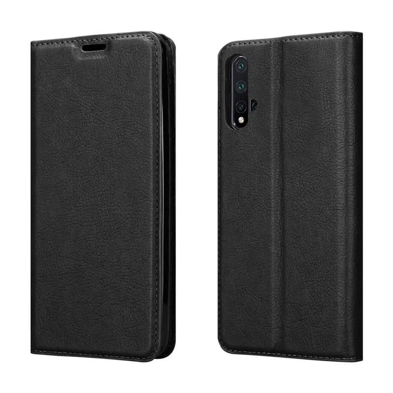 Cadorabo Hülle kompatibel mit Huawei NOVA 5 / 5 PRO Schutzhülle mit Magnetverschluss, Standfunktion und Kartenfach