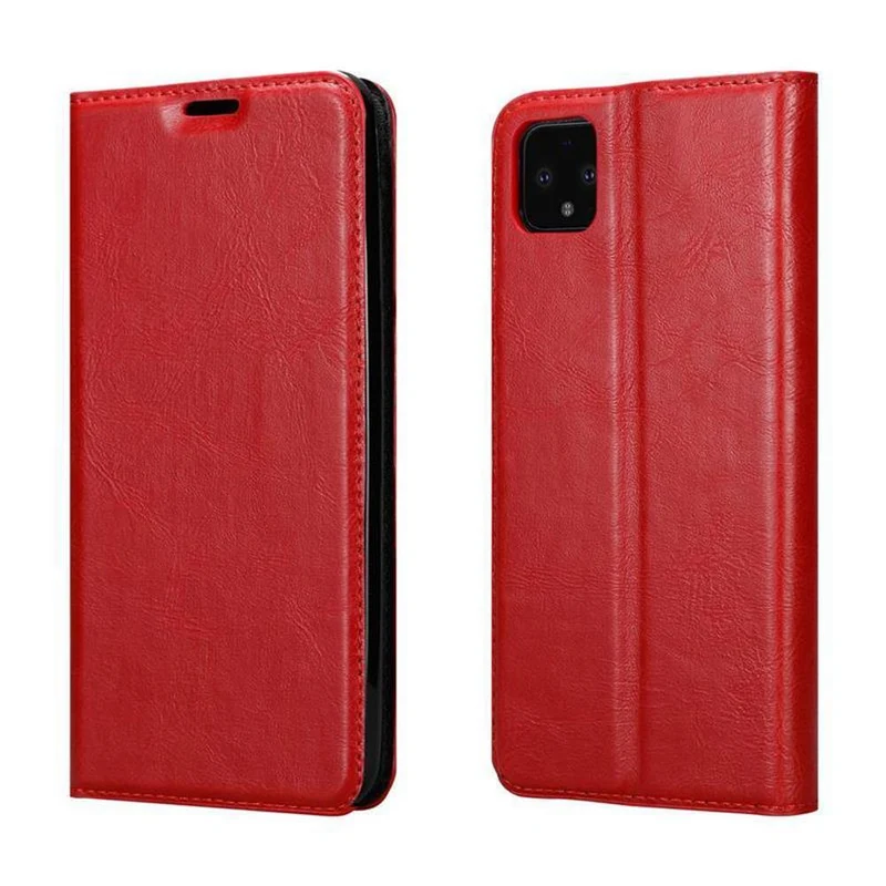 Cadorabo Hülle kompatibel mit Google PIXEL 4 XL Schutzhülle mit Magnetverschluss, Standfunktion und Kartenfach