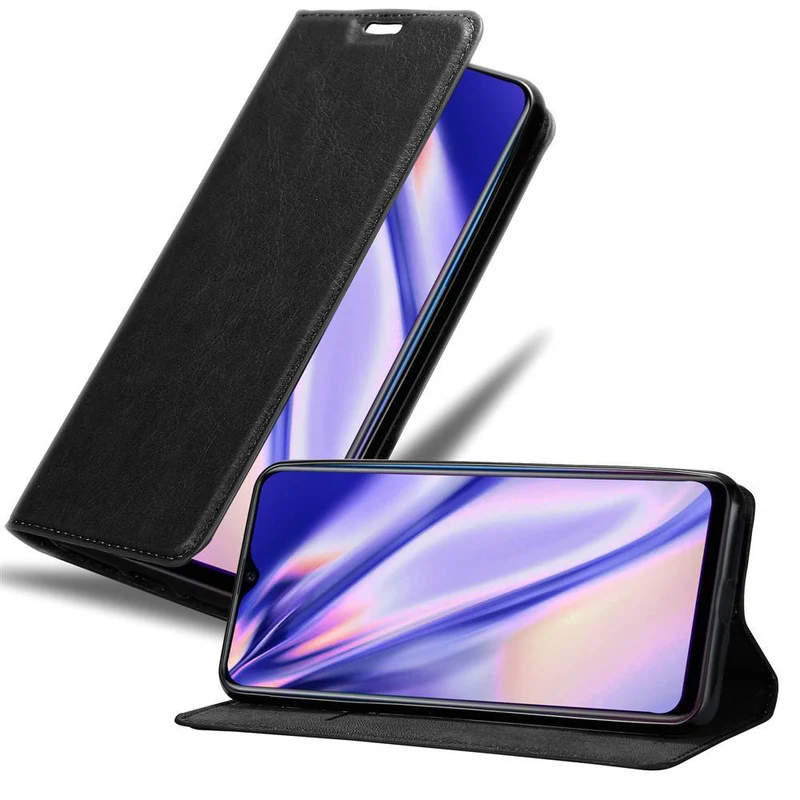 Cadorabo Hülle kompatibel mit Oppo R17 NEO Schutzhülle mit Magnetverschluss, Standfunktion und Kartenfach